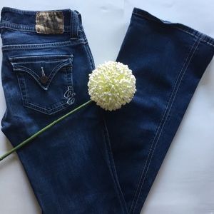 Emerson Edwards Boot Cut Flap Pocket Jeans